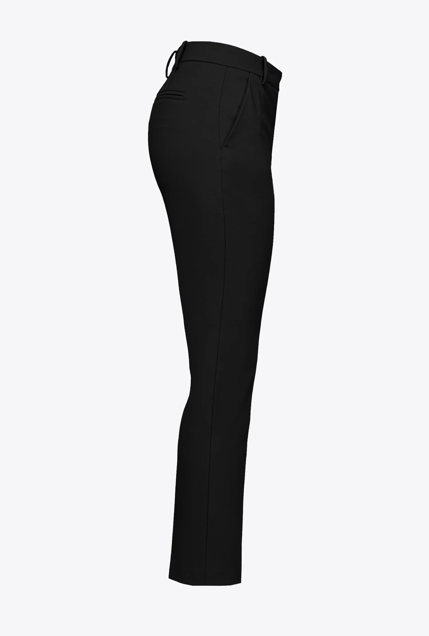 Pantalon cigarette | Noir