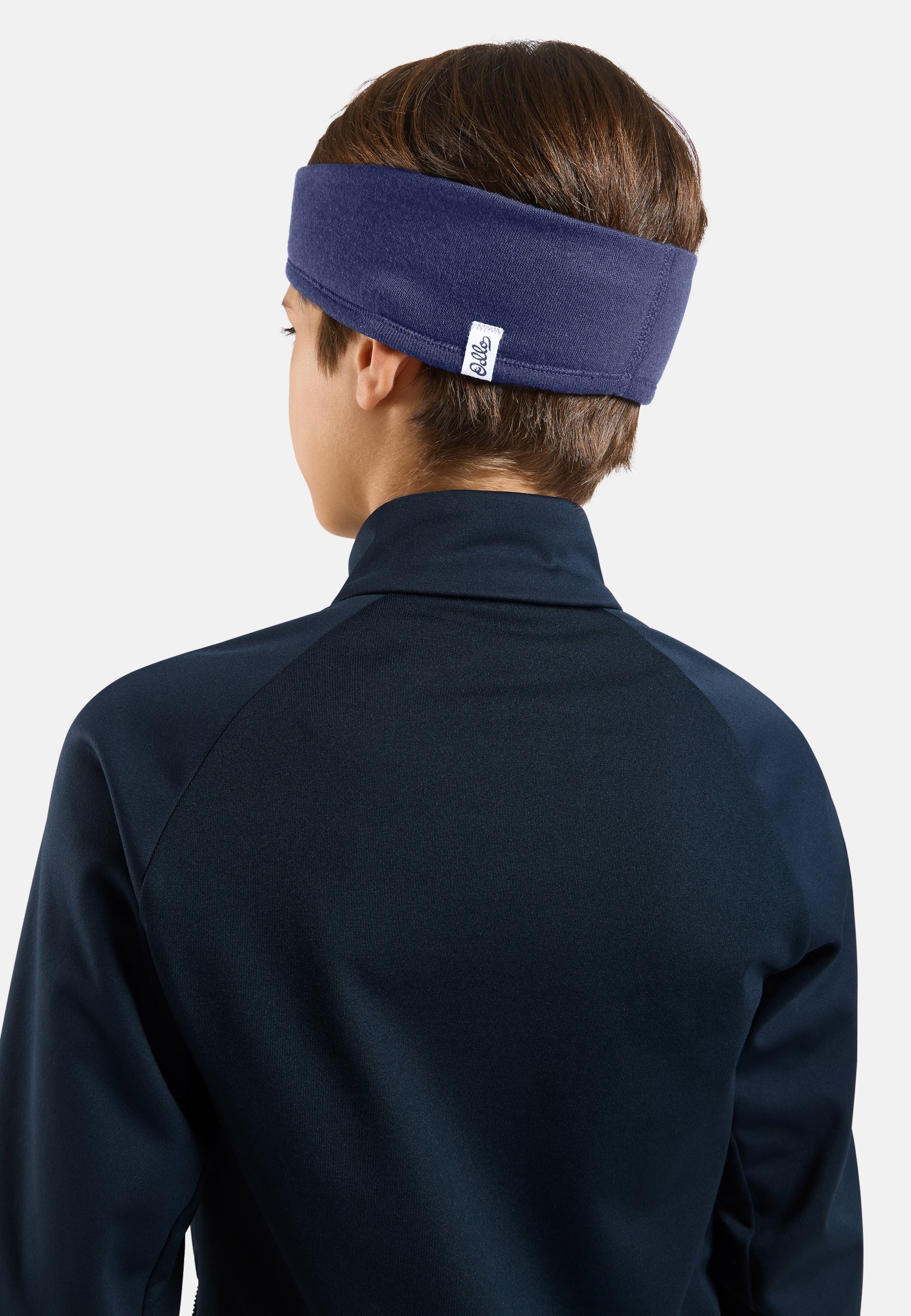 Adventurer Merino Warm Stirnband für Kinder in Skipper Blue