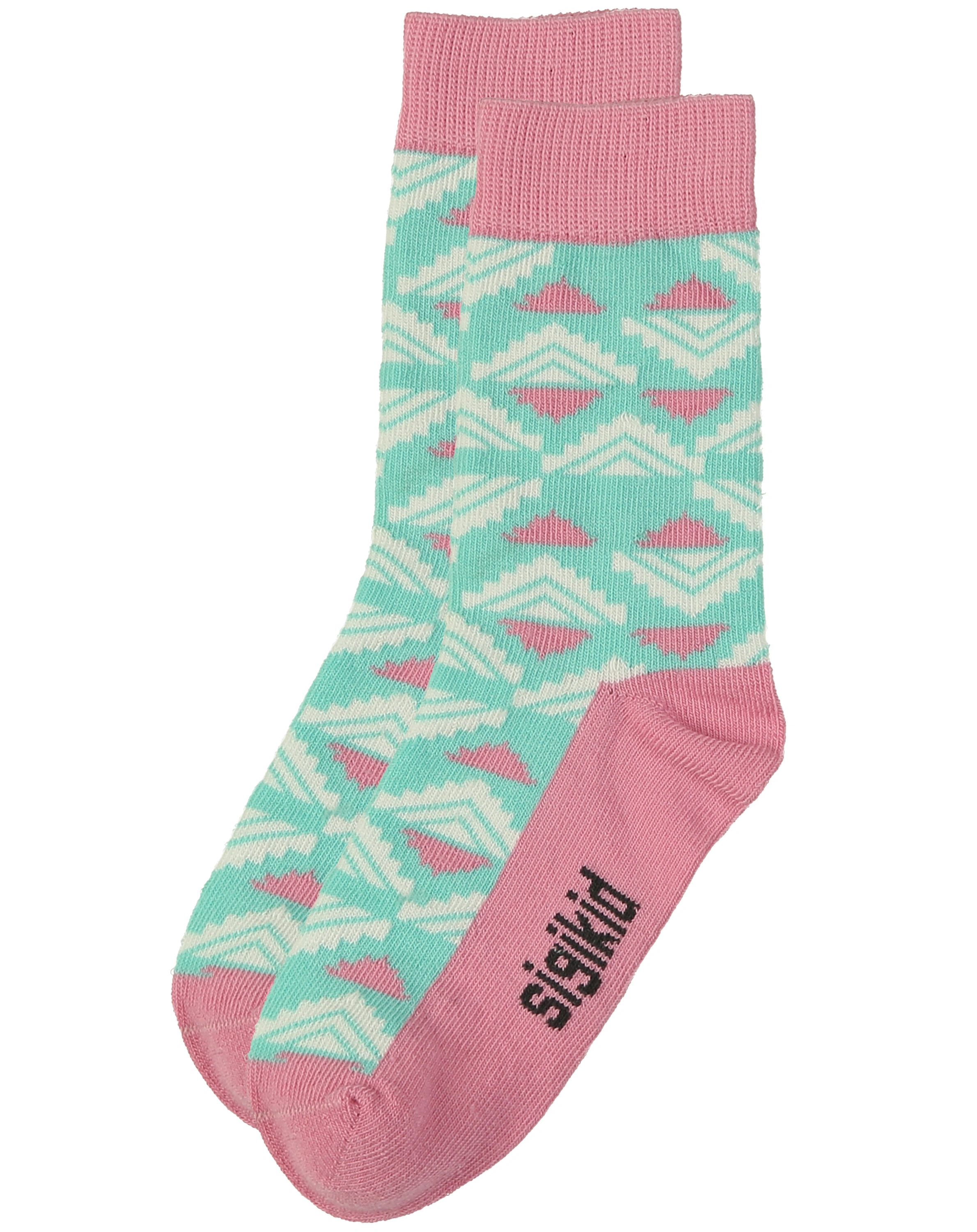 Strümpfe ETHNO 3er Pack in mint/pink