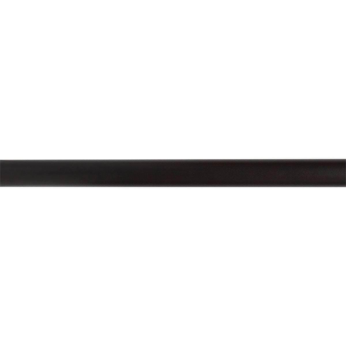 BARRE BOIS 2.00M D.28CM NOIR MAT