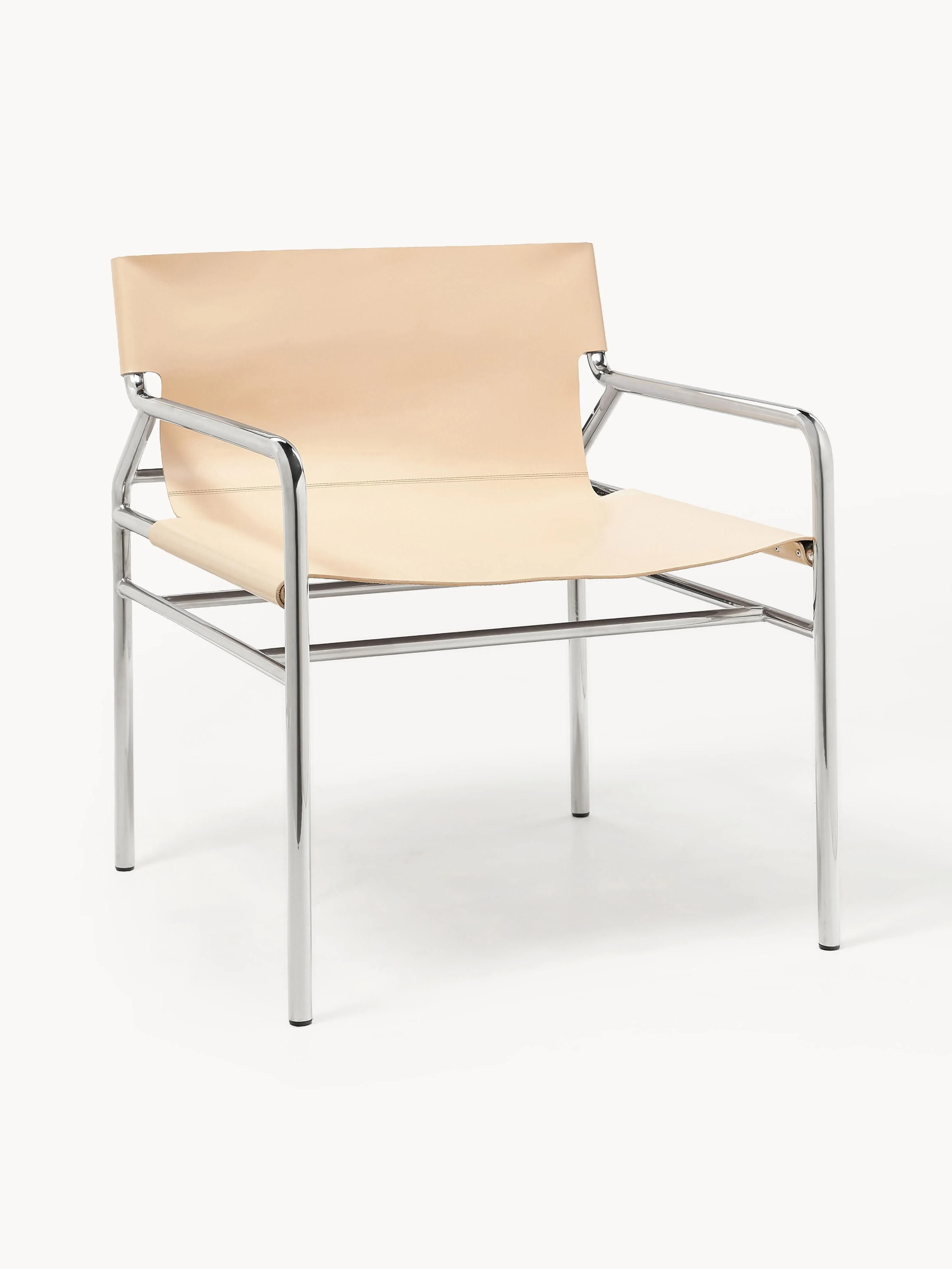 Leren loungefauteuil Dion