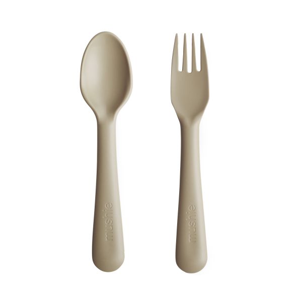 Mushie - Vork & Lepel - Sage