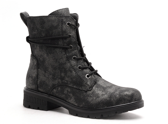 Tamaris boots bottine plates femme 25280 29 noir