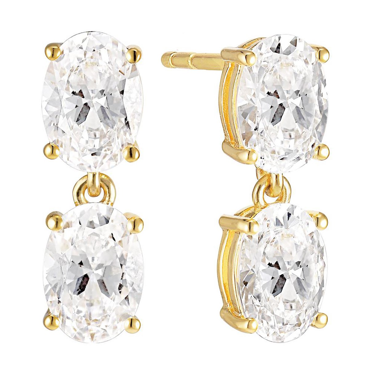 Boucle d'oreilles SIF JAKOBS ELLISSE DUE PICCOLOOxydes de zirconium