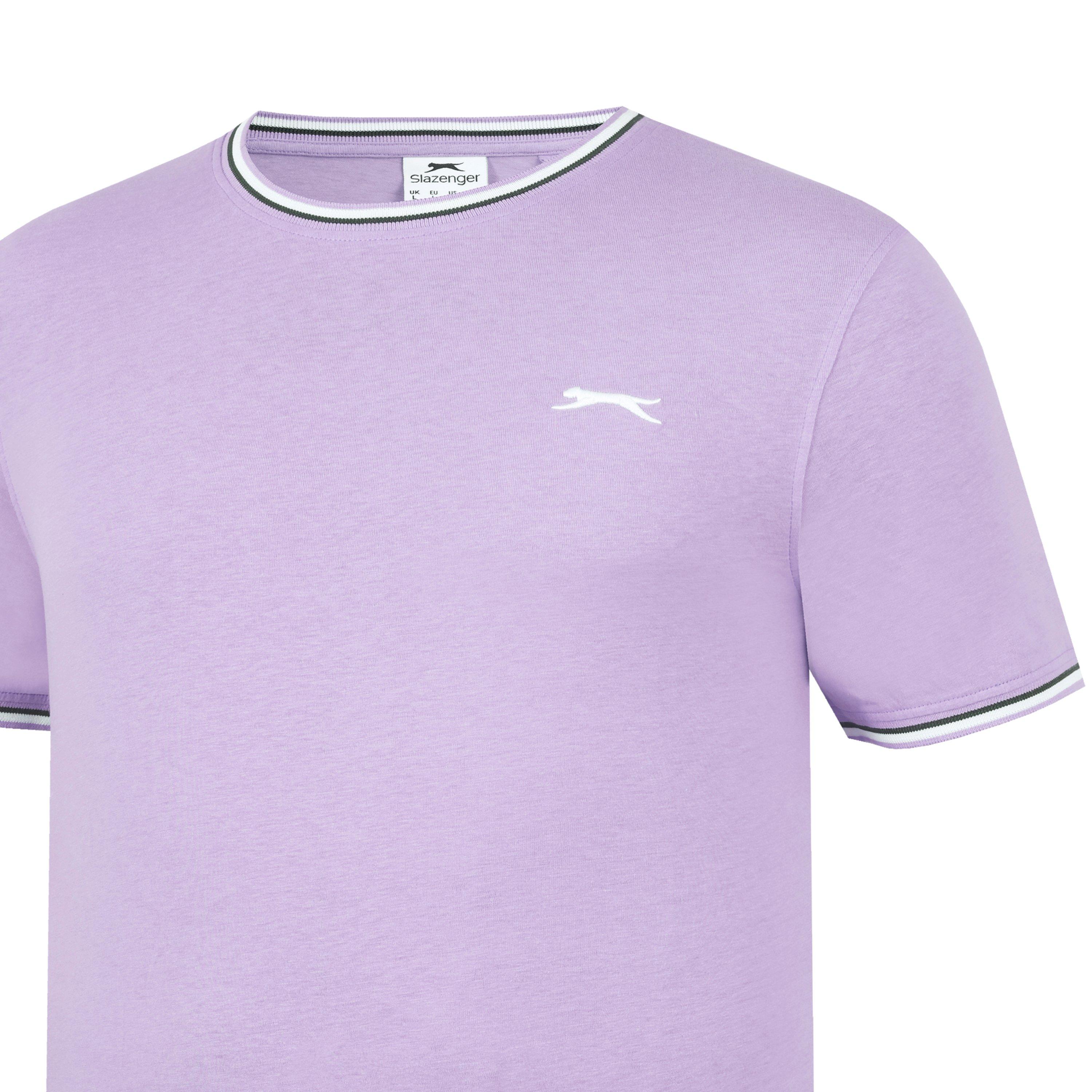 Slazenger Tipped T Shirt Mens