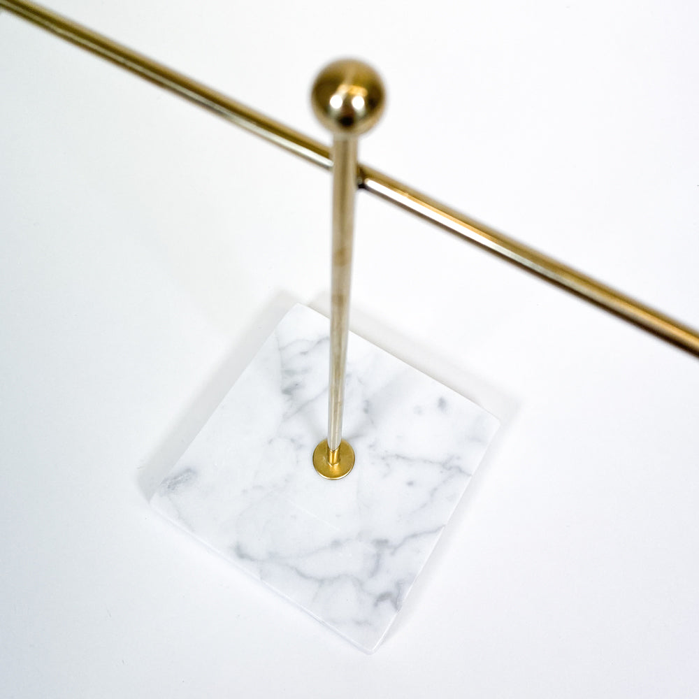 LYVION Sieradenstandaard - Goud en marmer
