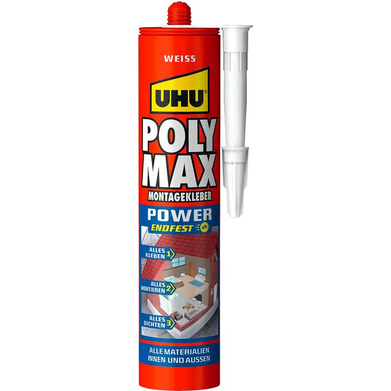 Colle de montage POLYMAX POWER EXPRESS, blanc