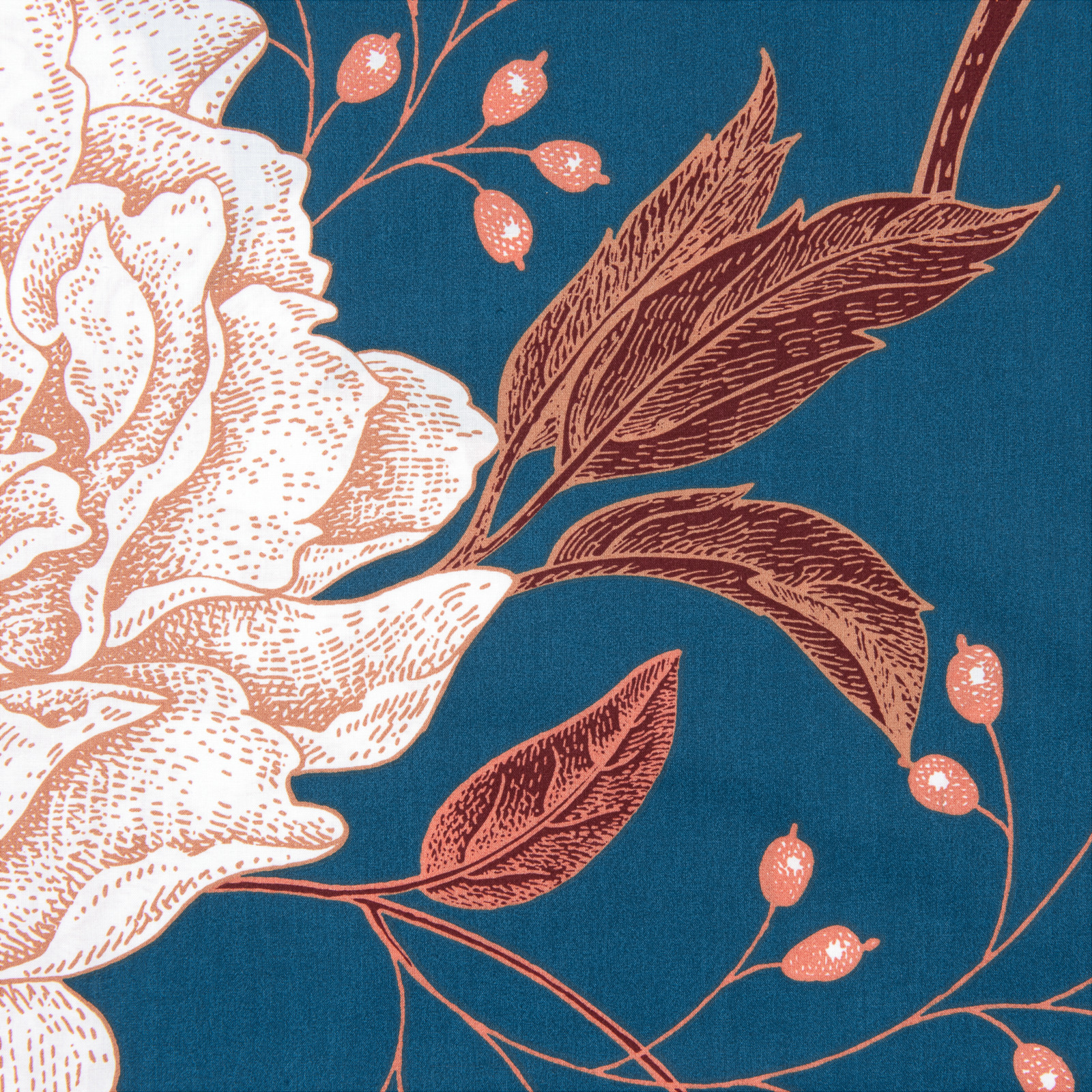 Bettwäsche mit Blumenmuster 200x210 2x65x65 Bettanzug Fra