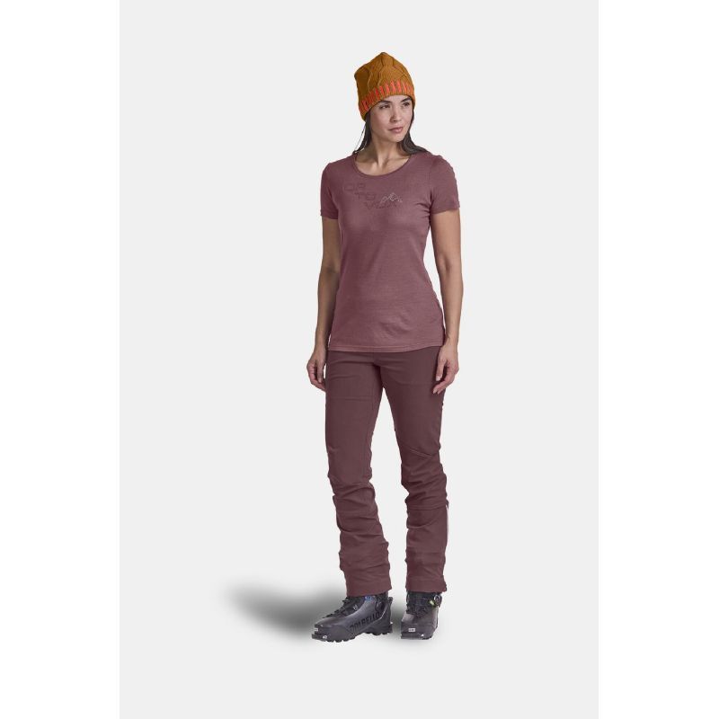 185 Merino Tangram Logo TS - T-shirt femme
