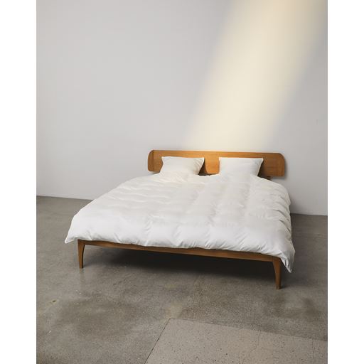 Nordic Weaving Bambus Sengetøj, White, 140x200 cm