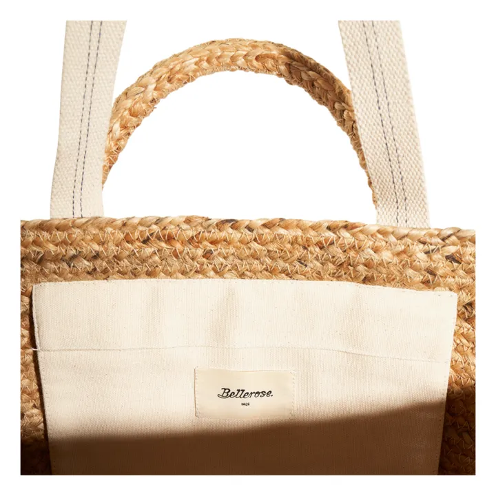 Bellerose Cabas Emax Raphia - Collection Femme | Naturel
