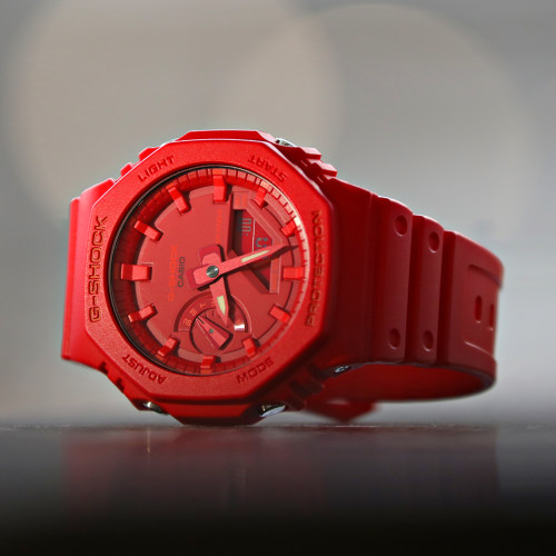 Montre G-Shock GA-2100-4AER Rouge