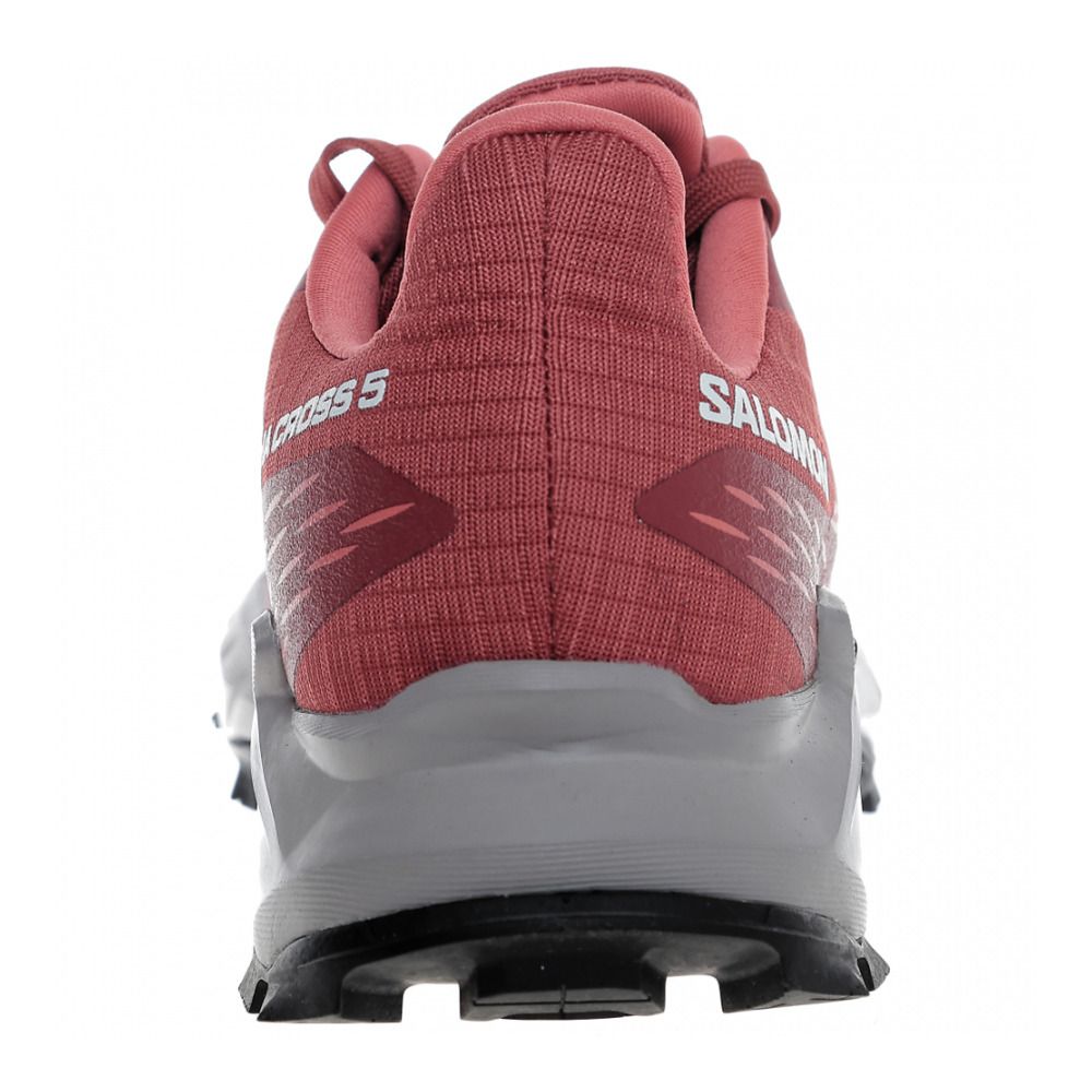 Salomon ALPHACROSS 5 - Chaussures trail Femme cow hide/ashes of roses/faded rose
