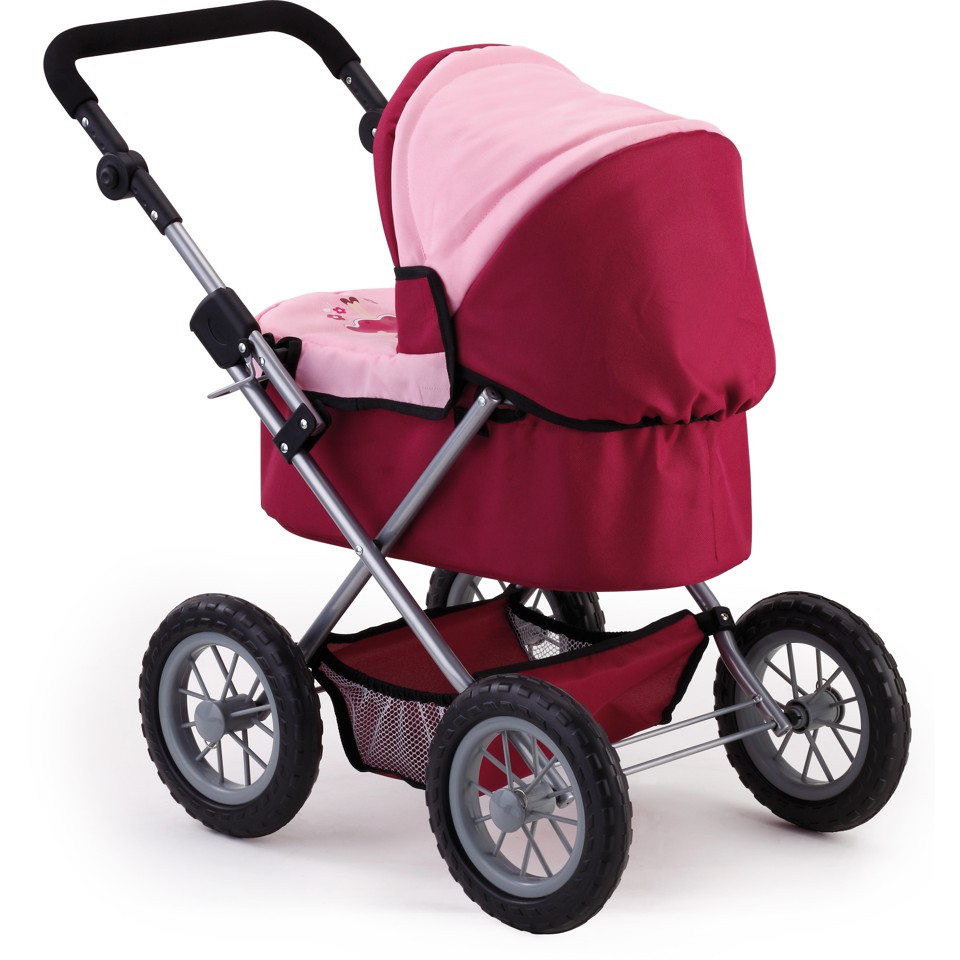 Bayer - Dukkevogn - Trendy - Rød/Pink