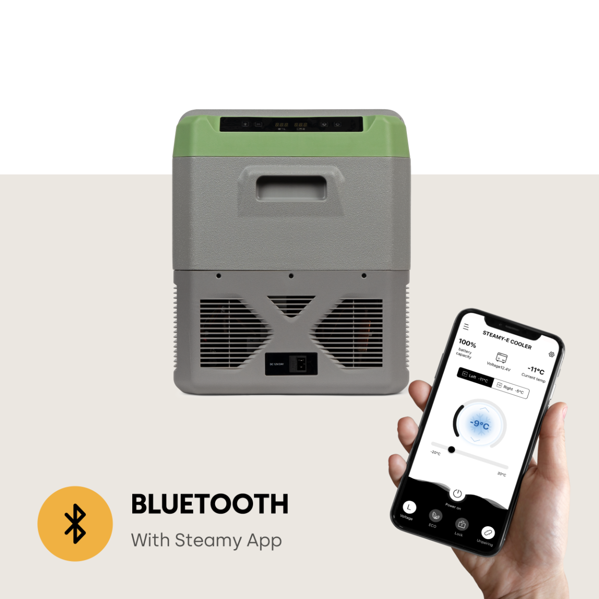 Steamy-E Single Zone 45 elektrische koelbox - 32L