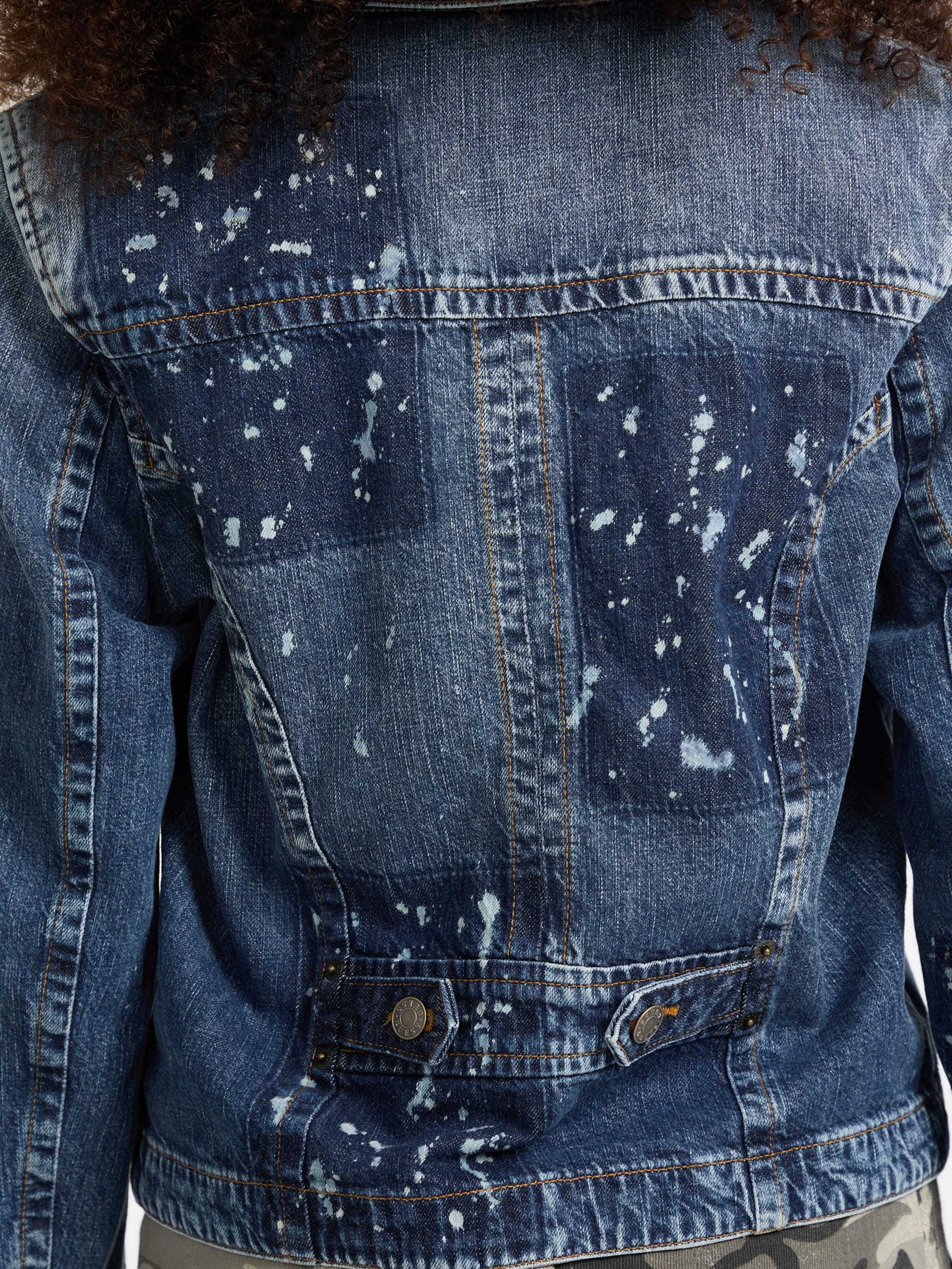 Jaqueta jeans Harrington da GUESS Originals