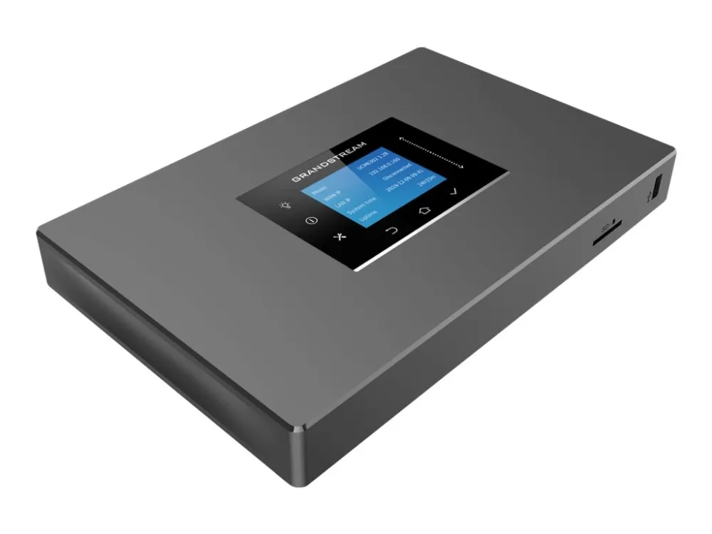 Grandstream UCM6302 - IP-PBX - 2 FXO-carrier - 2 FXS-carrier - 3 x 10/100/1000