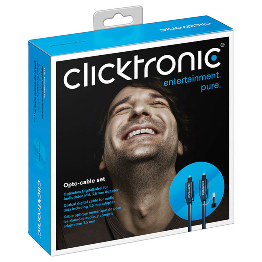 Toslink Clicktronic câble optique - 3m
