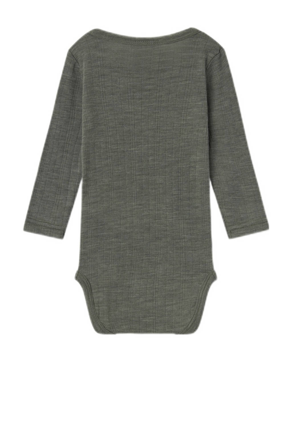 NAME IT NAME IT BABY romper van merinowol