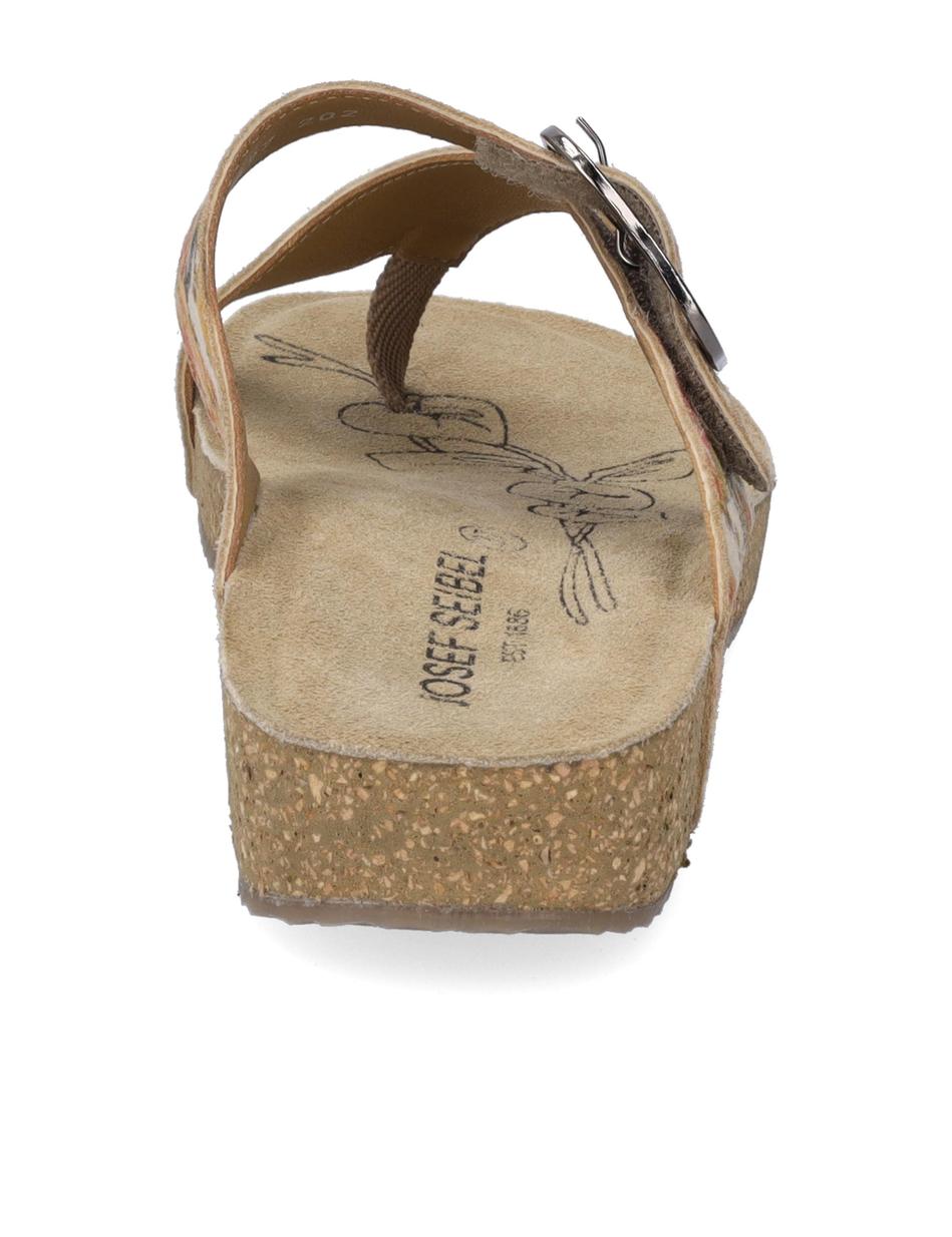 Zehentrenner Tonga 77, beige-multi
