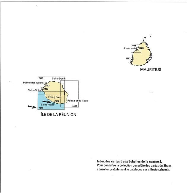 EPSHOM - 7328L LA REUNION