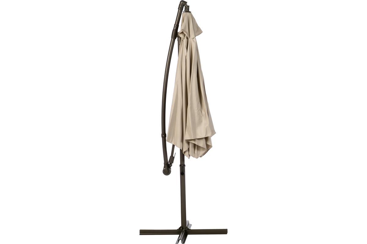 PARASOL DECENTRE 3M JANEIRO TAUPE