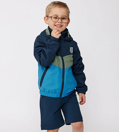 LEGO? Wear Sommerjakke - LWJad 207 - Navy/Bl?/Army Grøn