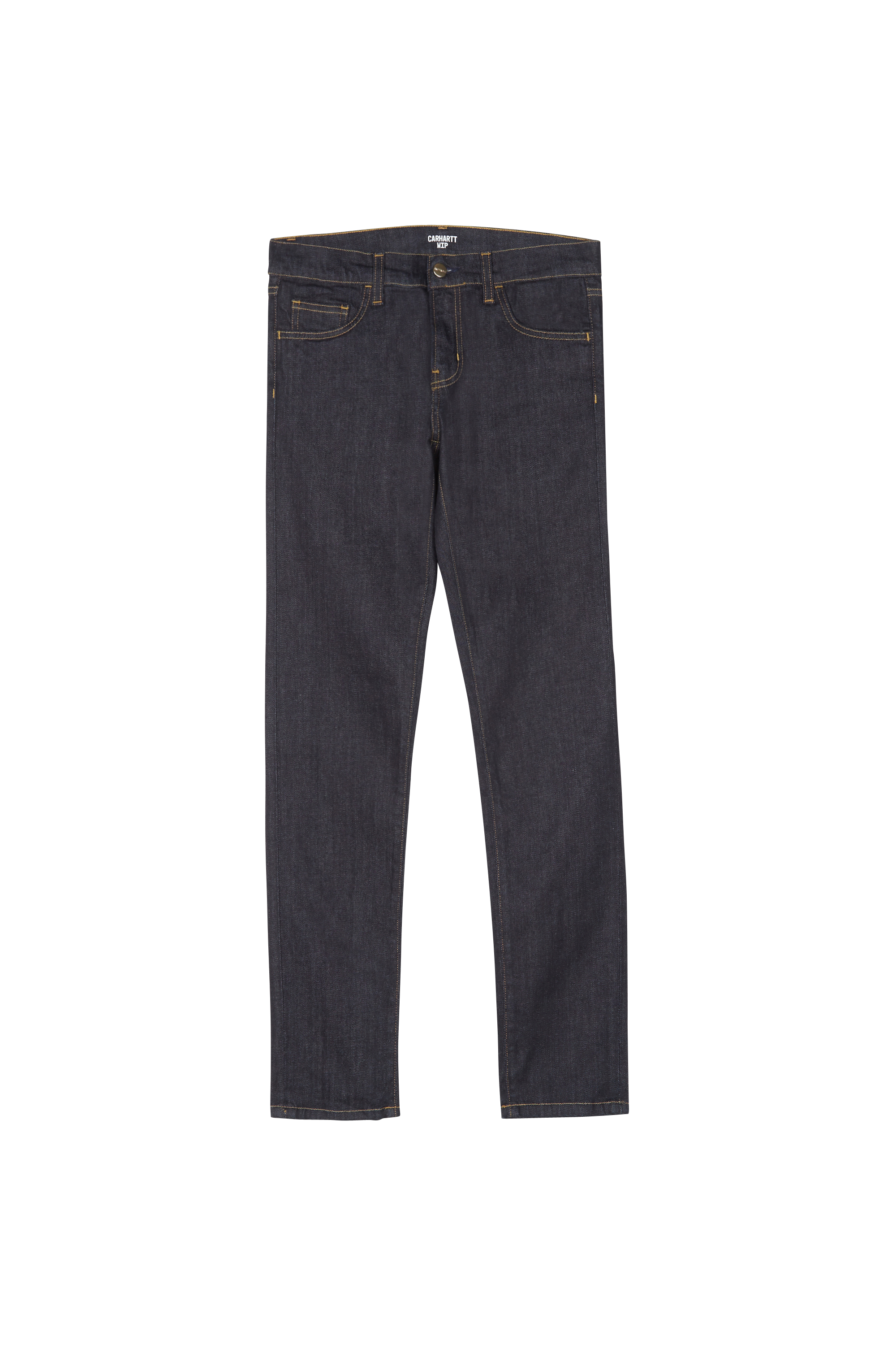 CARHARTT WIP Jean slim brut en coton stretch REBEL Bleu