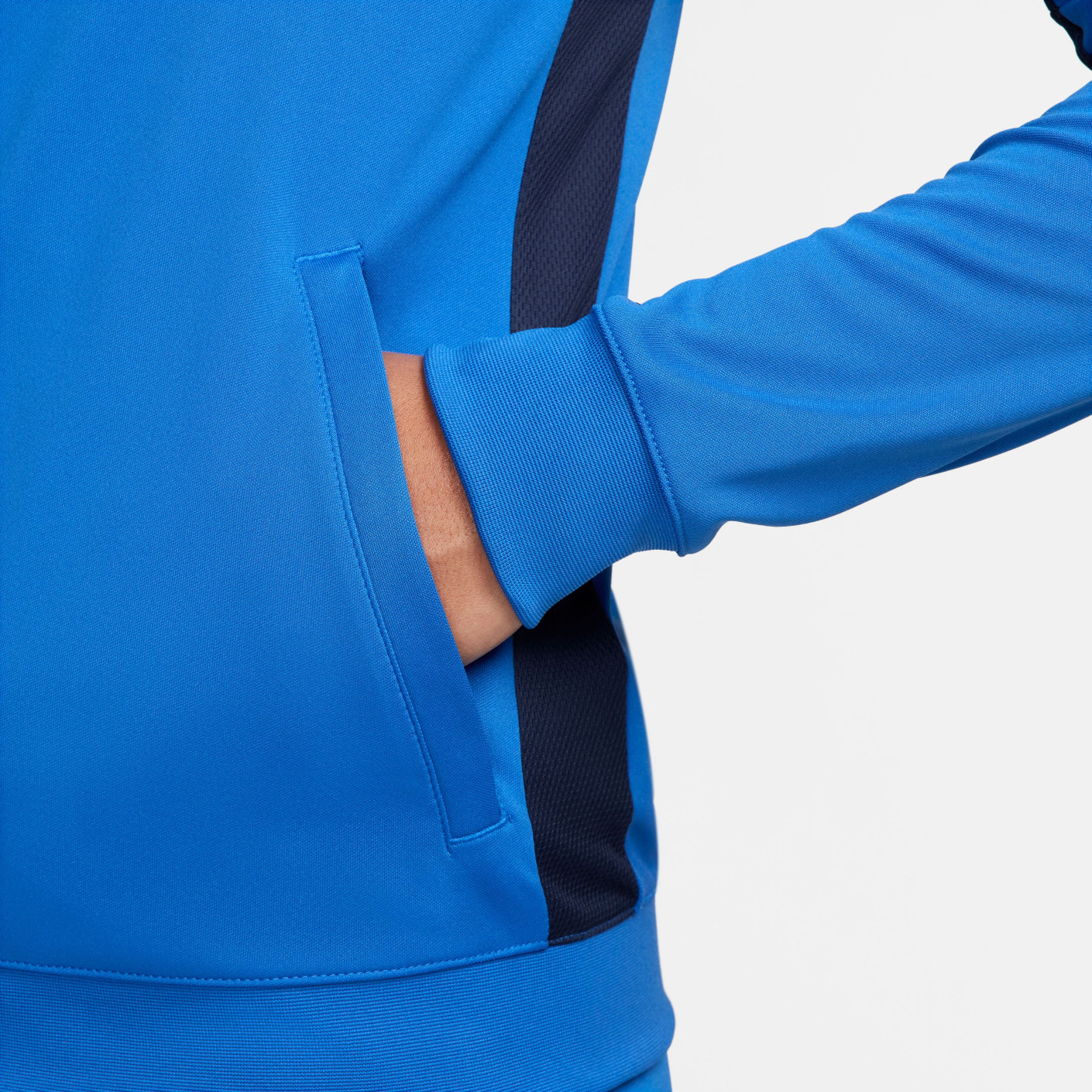 Nike Dri-FIT Academy 23 Trainingsjack Full-Zip Dames Blauw Donkerblauw Wit
