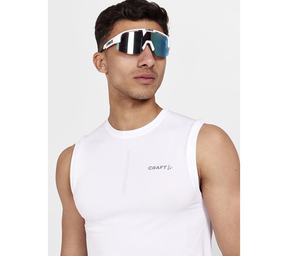Craft ADV Cool Intensity SL Ondershirt Zonder Mouwen Wit Heren