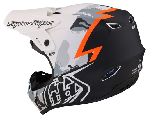 Casque Intégral Troy Lee Designs GP Volt Camo/Blanc