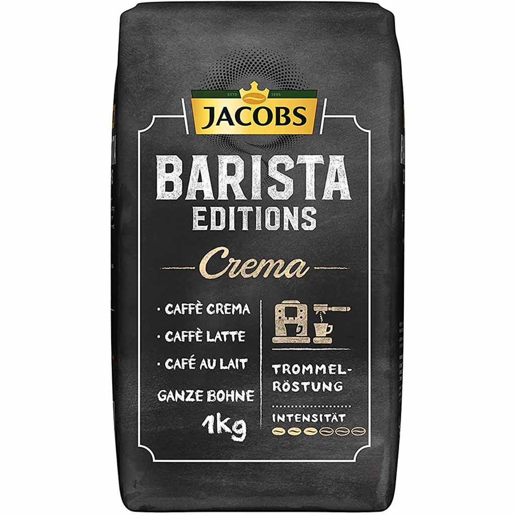 Jacobs Barista Editions Crema ganze Bohnen 1000g MHD:30.4.26