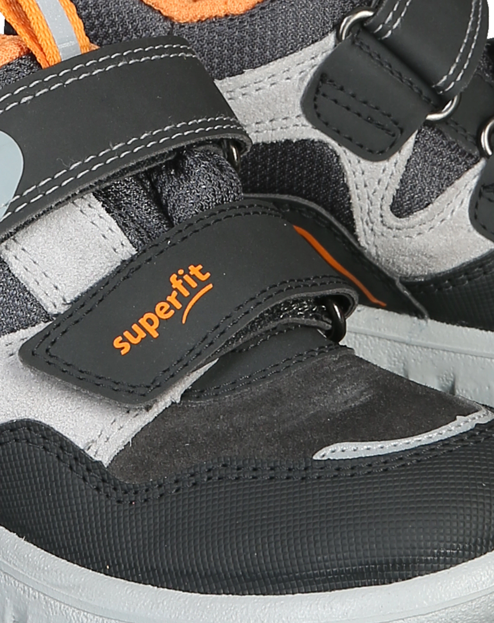 Klett-Halbschuhe SPORT7 MINI in grau/orange
