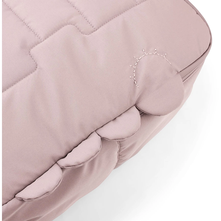 Done by Deer™ Gesteppter Kinderrucksack Croco Rosa