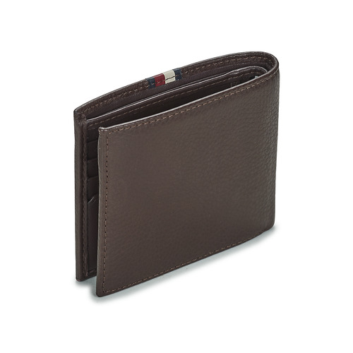 Tommy Hilfiger - TH CORP LEATHER CC AND COIN - Marron