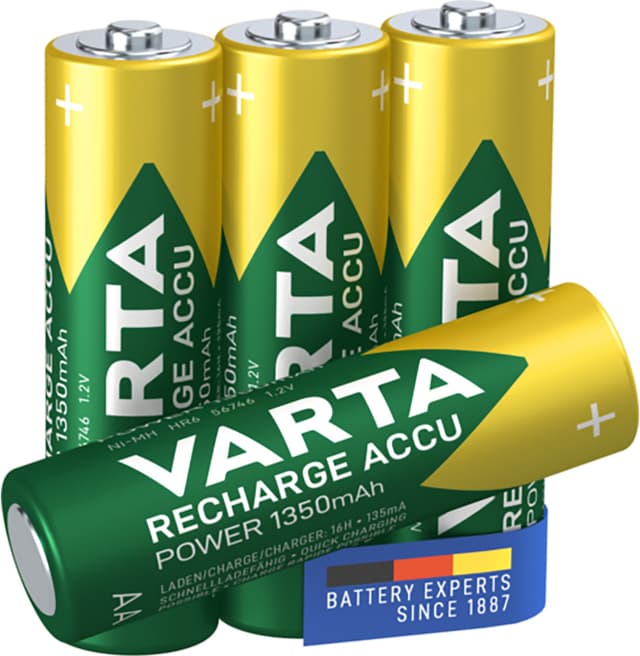 Varta Power AA 1350Mah-batteri (4 stk.)
