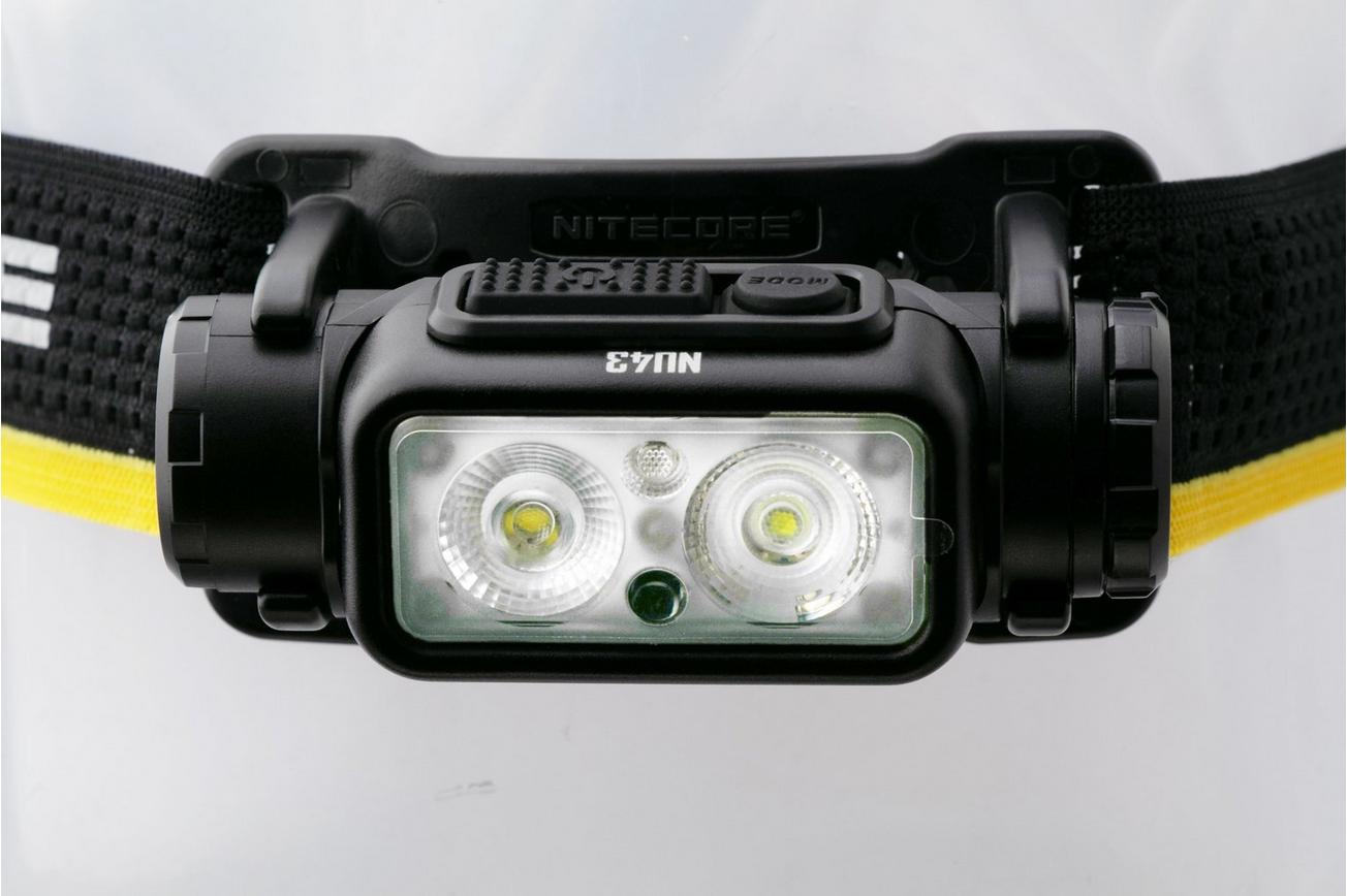 Nitecore NU43 oplaadbare hoofdlamp, 1400 lumen