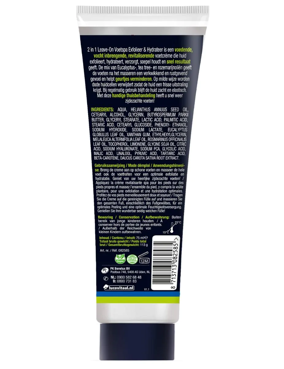 Voetspa Peel & hydrateer 75ml