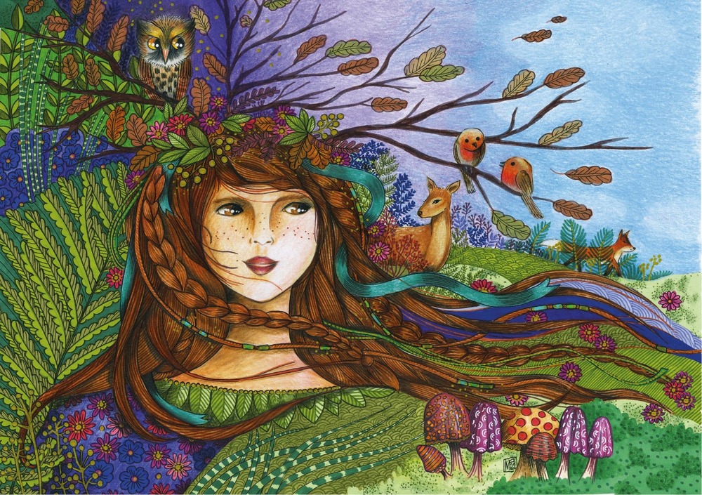 Gardienne de la nature