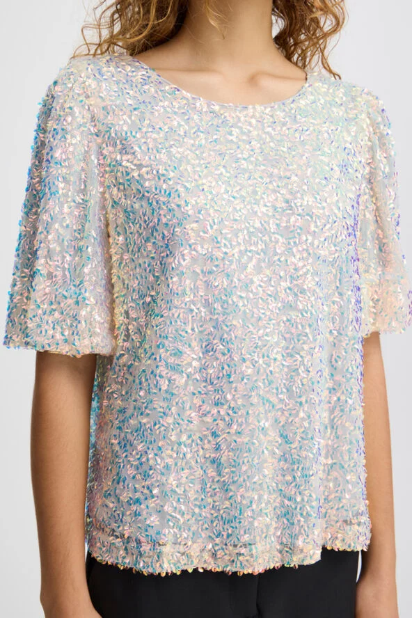 ICHI IHMARELLY SS Rainbow sequins