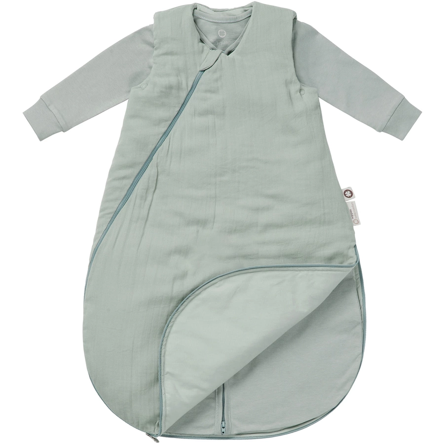 noppies 4-Seasons Schlafsack 2-tlg. Solid Puritan Grey