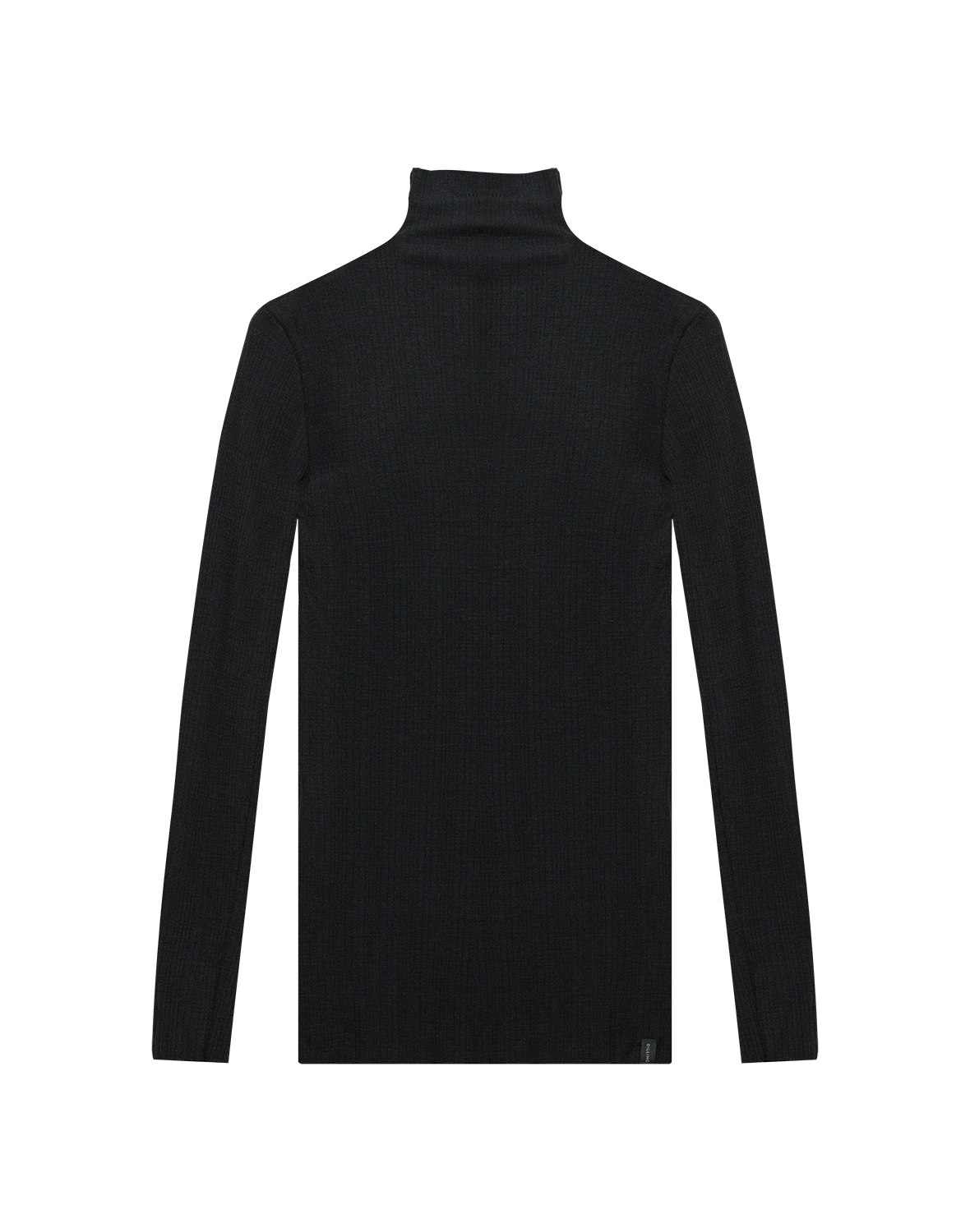 Shirt met hoge hals van merinowol voor dames