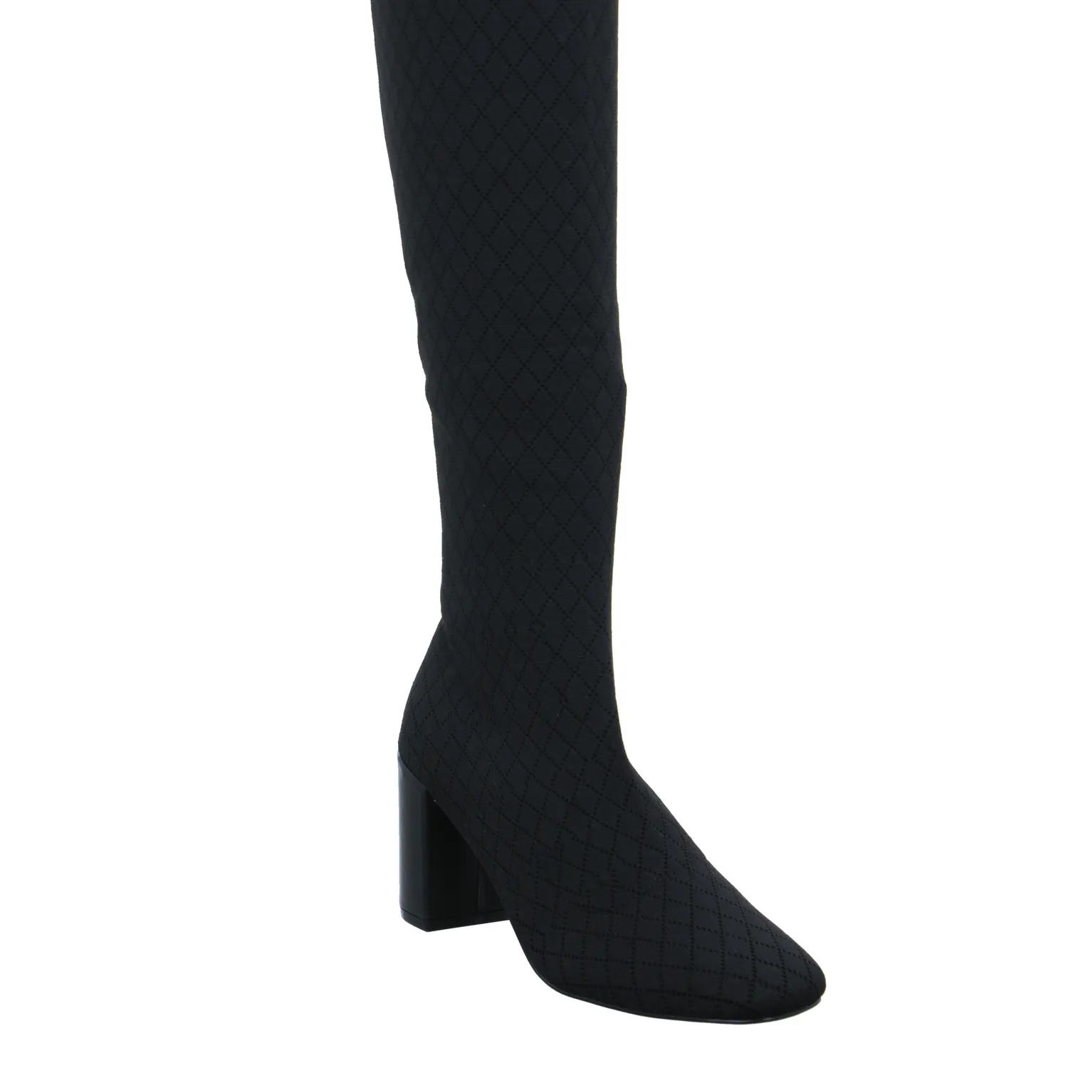 LA STRADA Stiefel Schwarz Textil
