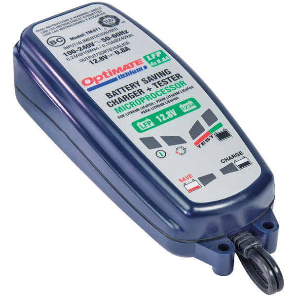 TecMate - Chargeur de batterie lithium Optimate TM470
