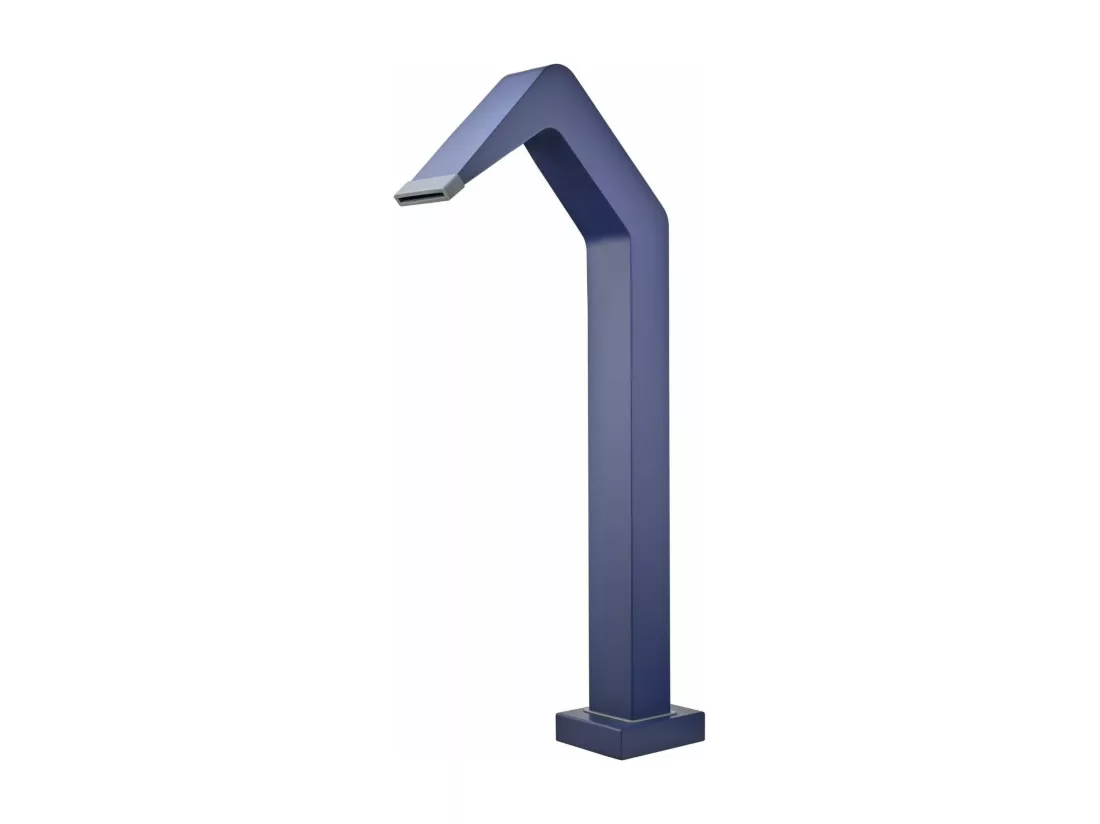 Cascade de piscine Niagara en Acier Inox.S316 Bleu Océan - Corps 60x55mm - H.54cm - Garantie 10 ans - POOL IMEX