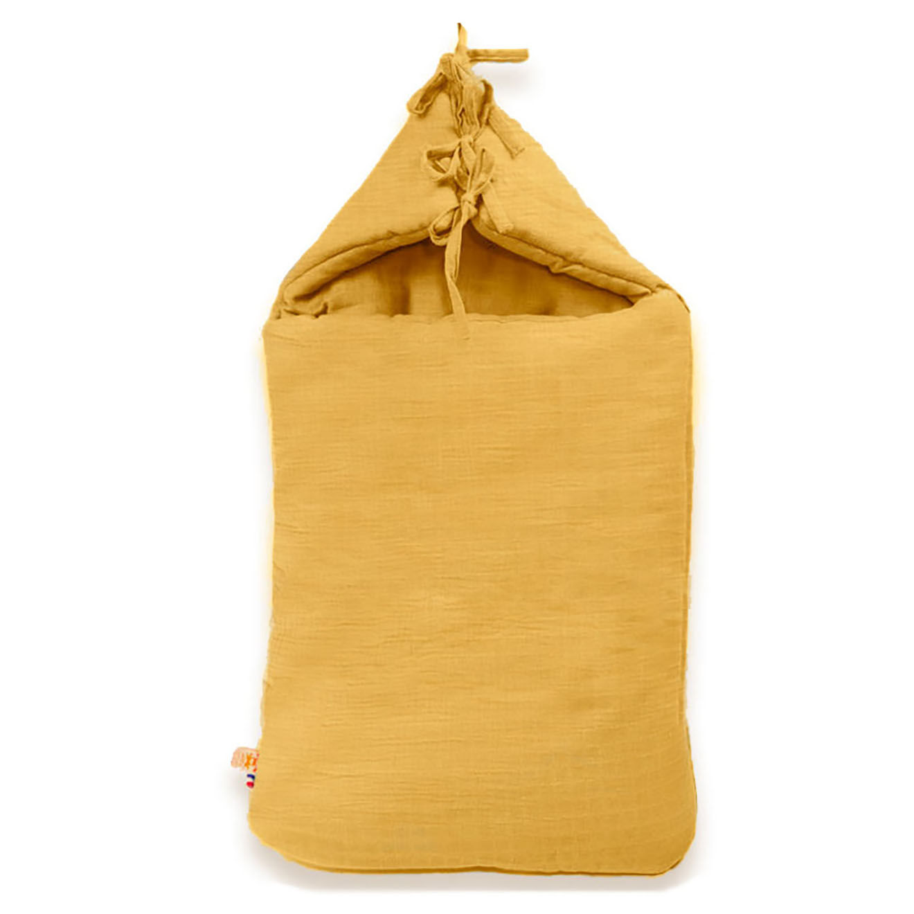 Papate Nid d'Ange en Coton Bio honey - 75x75 cm