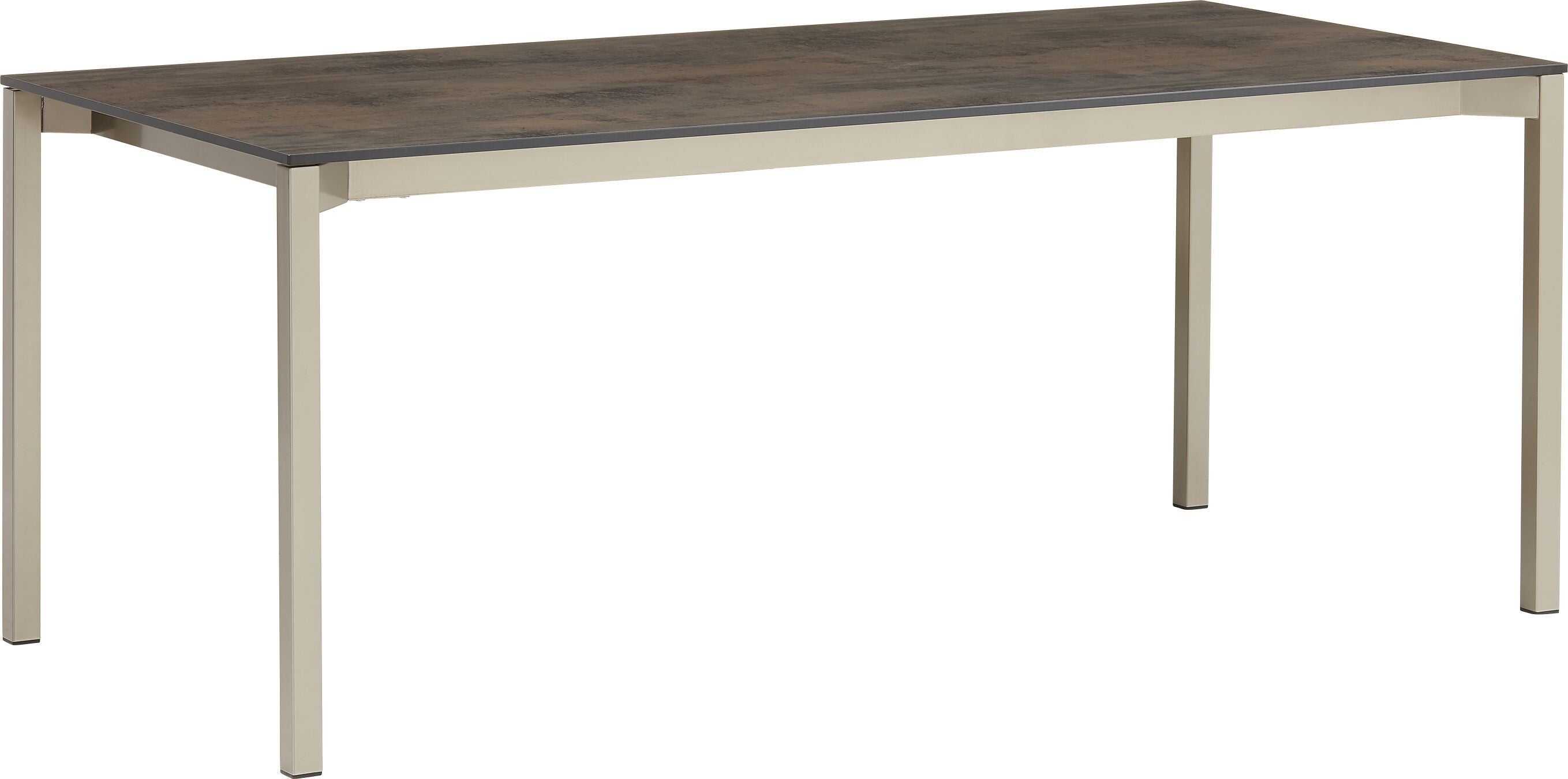 MALO Gartentisch - OXIDO TERRA / B: 220.0 cm x T: 90.0 cm x H: 75.0 cm