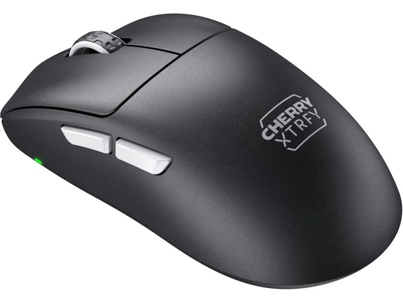Cherry Gaming-Maus XTRFY M68 Pro Schwarz Ultraschnelle symmetrische Gaming-Funkmaus