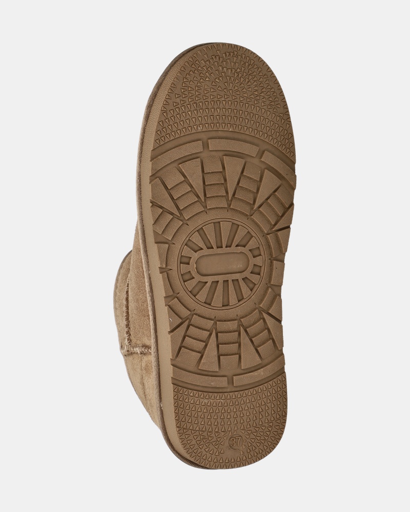 Nelson Gevoerde boots  - bruin