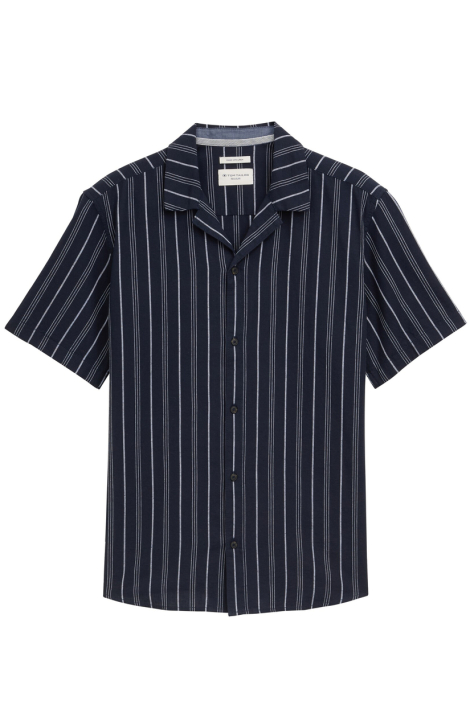 Tom Tailor blauwe heren overhemd